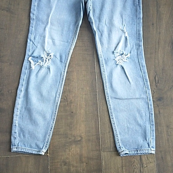 ELIZABETH AND JAMES HIGH RISE SKINNY ANKLE LIGHT WASH JEANS WOMANS 10/30 - Picture 3 of 7